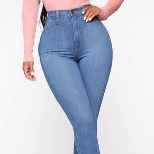 High waist Skinny Jeans- Fashion Nova